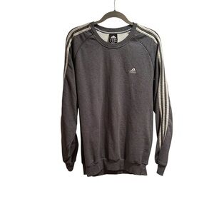 Adidas Men's Charcoal Crewneck Sweatshirt